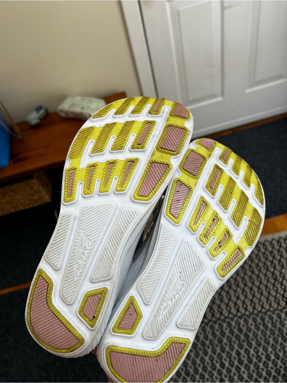 Altra Off-White Running Sneakers | worn one time - Picture 10 of 11